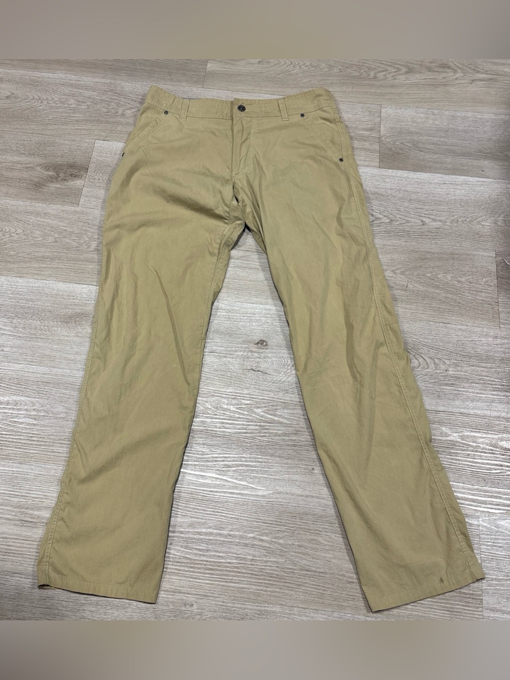 Kuhl Men’s Tan Beige Kontra Outdoor Pants/Hiking - Size 34x34